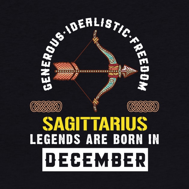 Zodiac Sagittarius: Born In December by POD Anytime